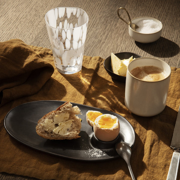 Flow Breakfast Plate - Off-White Speckle 早餐碟 Ferm Living