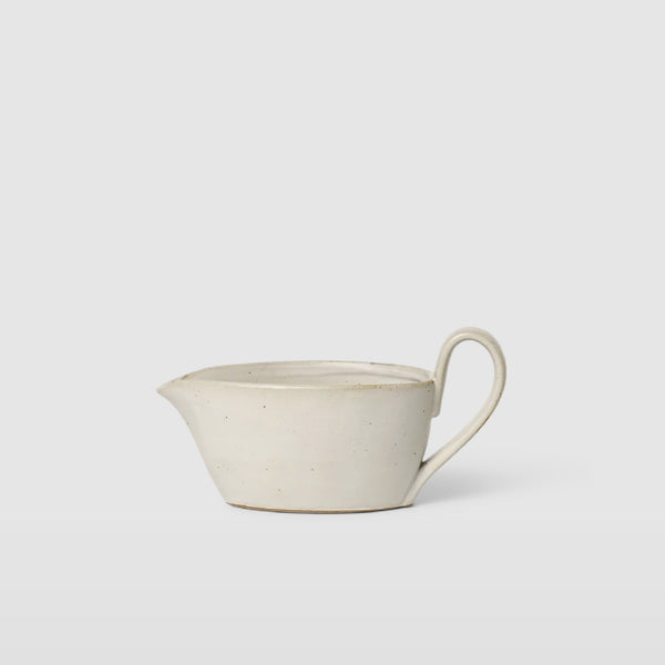 Flow Sauce Boat Off-white Speckle 醬料杯 Ferm Living