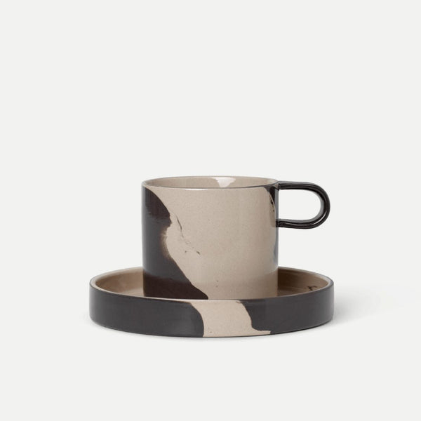 Inlay Cup with Saucer 杯碟組合 Ferm Living