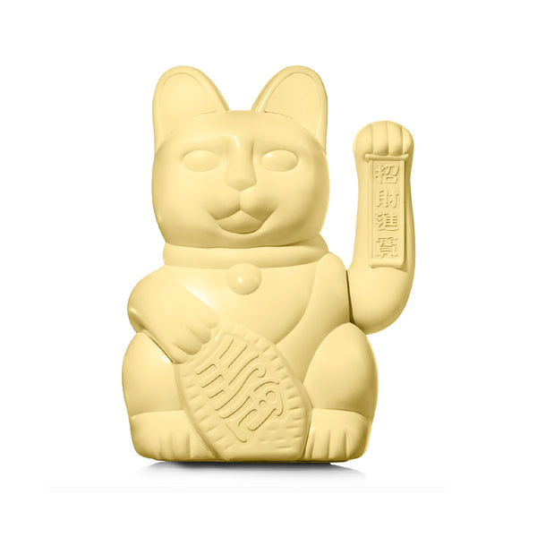 Lucky Cat - Large Yellow 黃色大號 幸運招財貓 MANEKI NEKO by Donkey