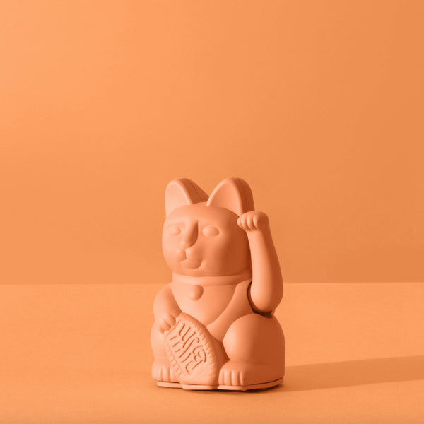 Lucky Cat - Mini Peach 粉桃色迷你 幸運招財貓 MANEKI NEKO by Donkey