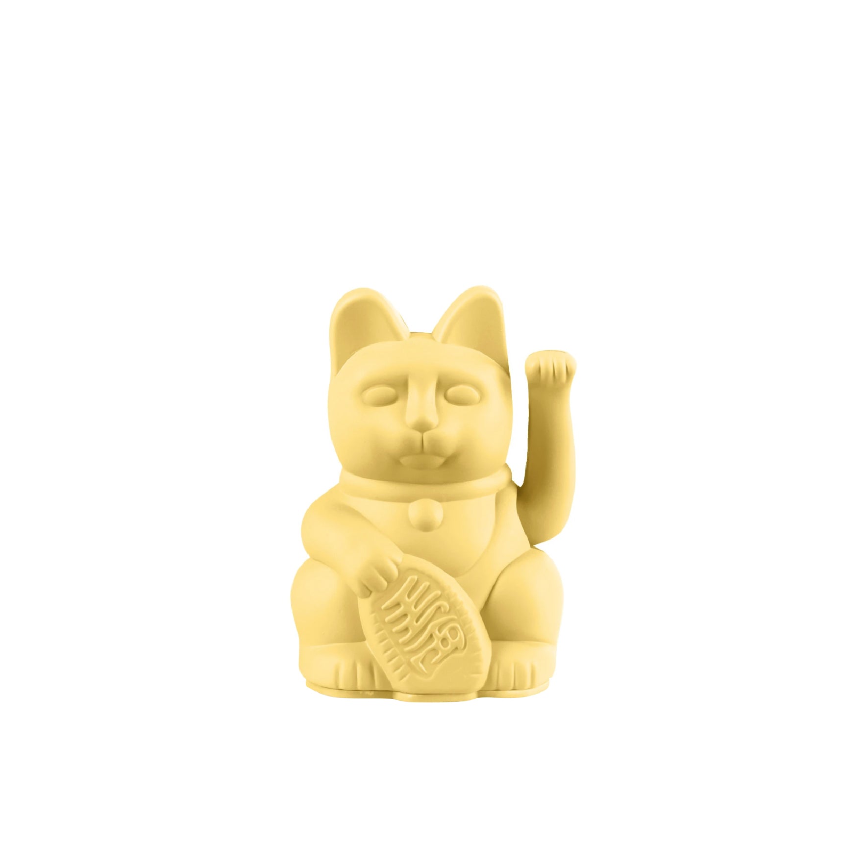 Lucky Cat - Mini Yellow 黃色迷你 幸運招財貓 MANEKI NEKO by Donkey