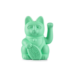 Lucky Cat Mint Green MANEKI NEKO by Donkey