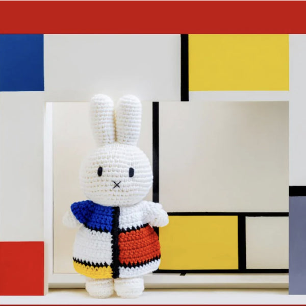 Miffy Piet Mondrian Inspired Dress 手工鈎編公仔 蒙德里安特別版 Just Dutch