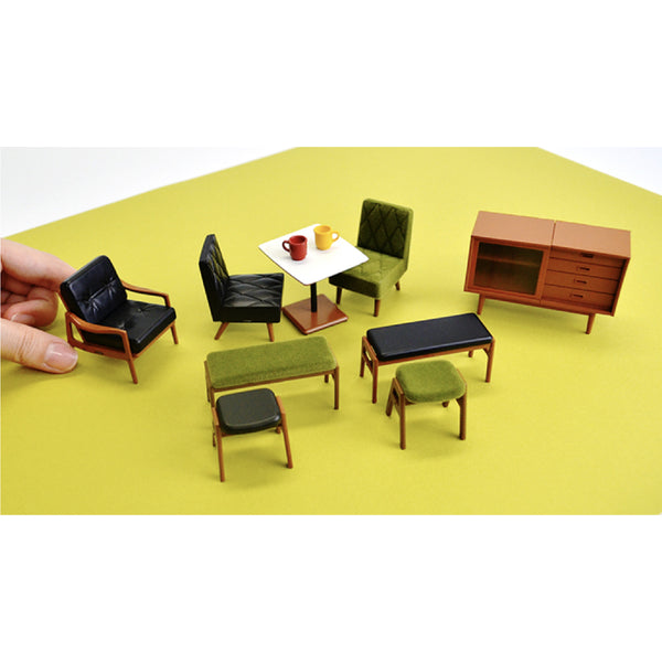 Miniature Furniture 3 迷你傢具擺設 一套9個 Karimoku60