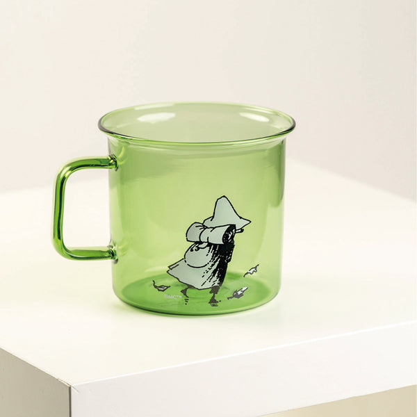 Snufkin Glass Mug 史力奇玻璃水杯 Muurla