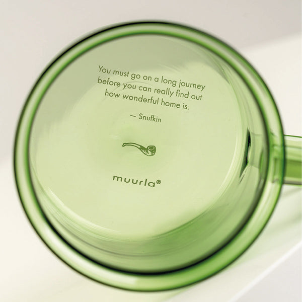 Snufkin Glass Mug 史力奇玻璃水杯 Muurla
