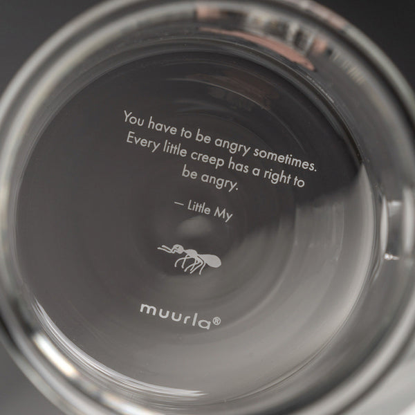 Little My Glass Mug 阿美玻璃水杯 Muurla