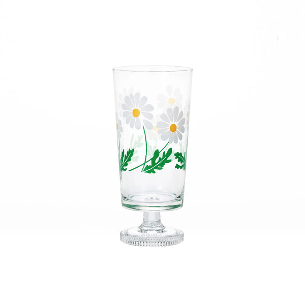 Retro Tumbler with Stem - Cosmos 小白花復古高腳杯 ADERIA