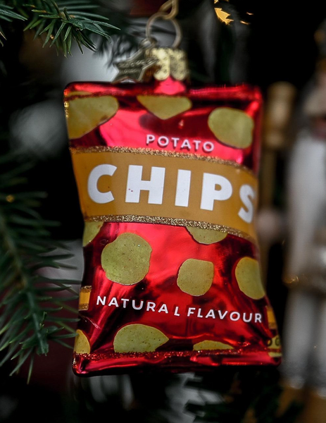 Natural Flavour Chips Ornament Glass 玻璃掛飾